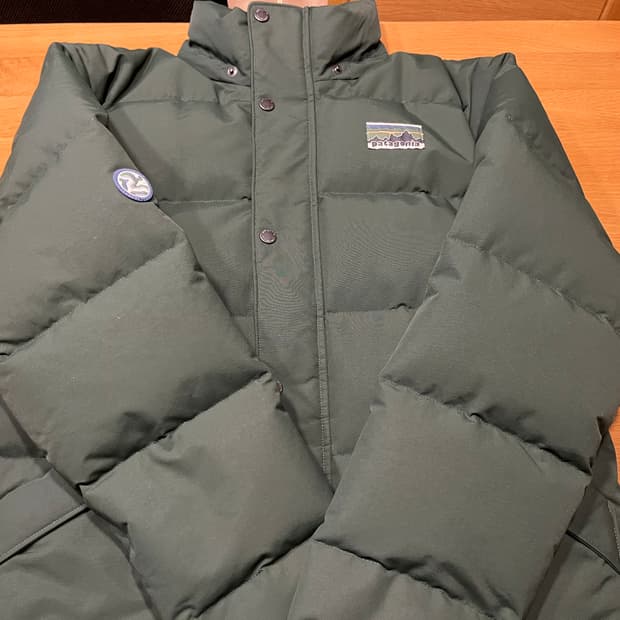 파타고니아 다운드리프트 자켓 토레이 파인 그린