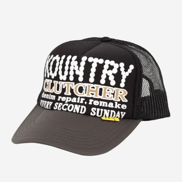 캐피탈 트러커 캡 펄 kapital trucker cap pearl