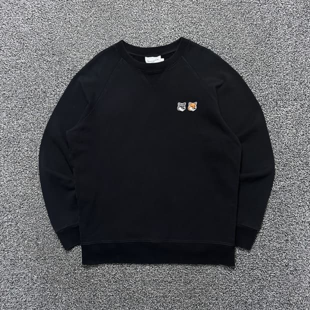 Name : 메종키츠네 시그니처로고 더블폭스 맨투맨 :) 