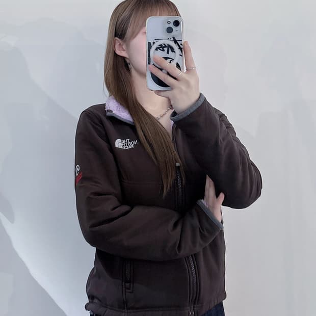 노스페이스 브라운 자켓