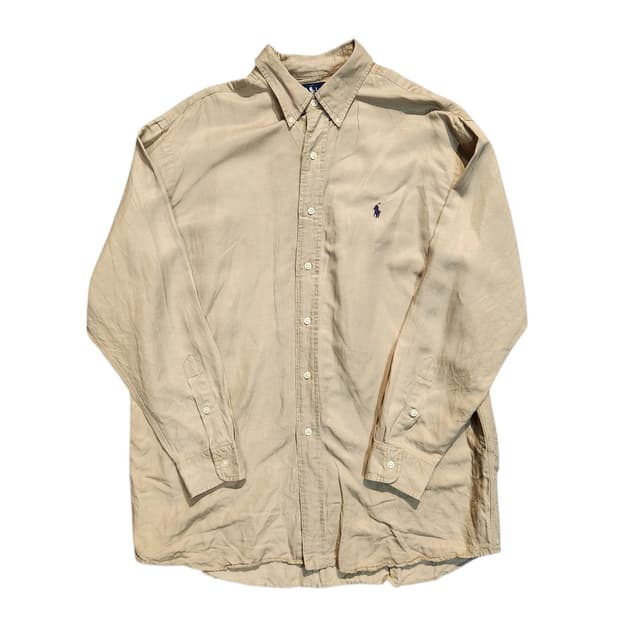 폴로 랄프로렌 베이지 셔츠 (L)
