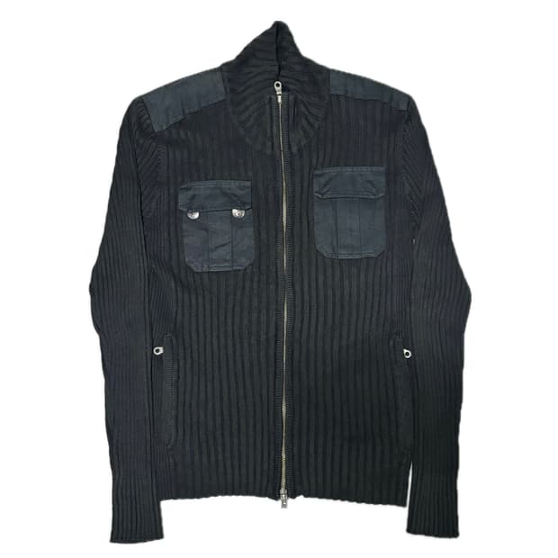 NICOLE CLUB FOR MEN Knit zip-up