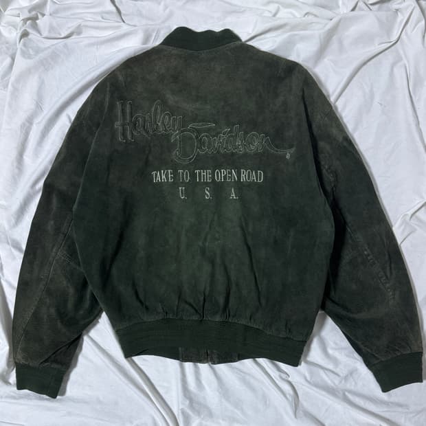 할리데이비슨 스웨이드 자켓