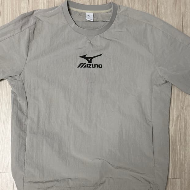 [L] 미즈노 우븐 맨투맨