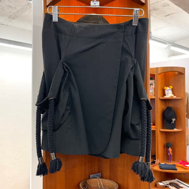 [40] 알렉산더맥퀸 로프 스커트