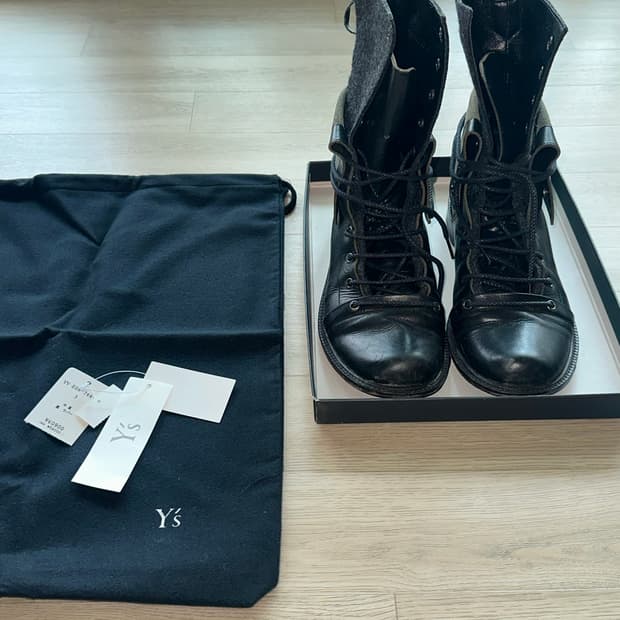 Y’s Yojhi Yamamoto boots 235 