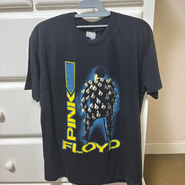 80s og 핑크플로이드 유럽 투어 밴드티