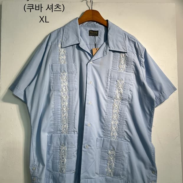 Guayabera shirts (쿠바 셔츠) XL
