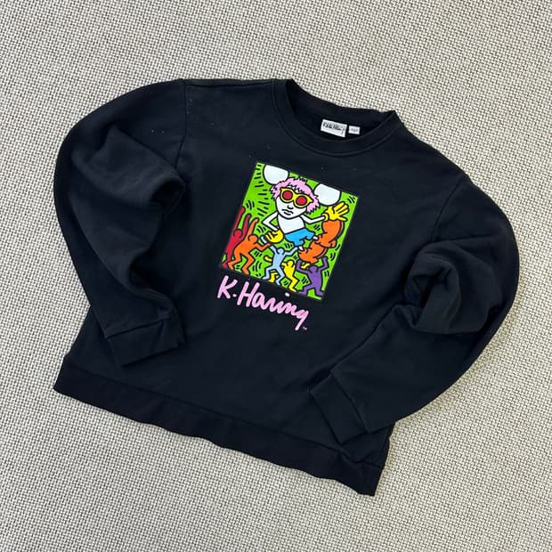 S Keith Haring 맨투맨 0427D