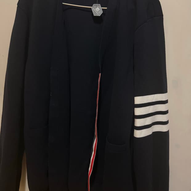 톰브라운 밀라노스티치 가디건 네이비 4사이즈(새상품)