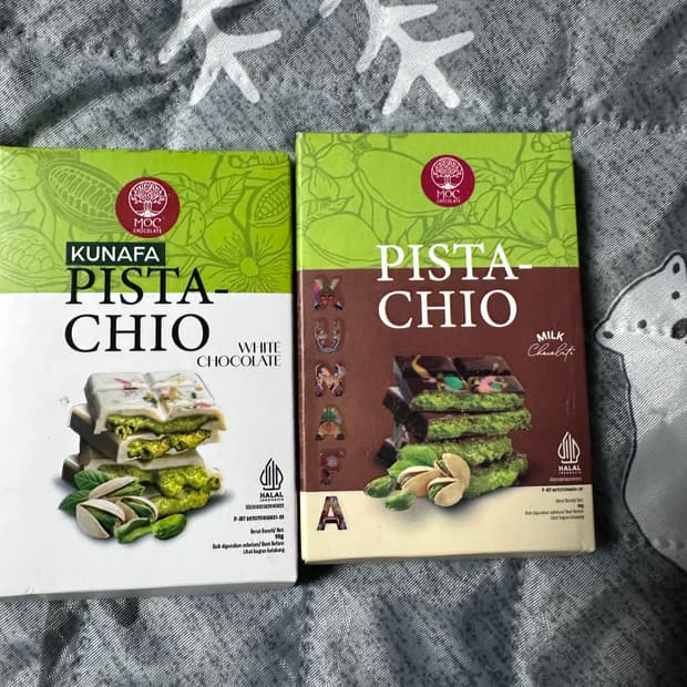 두바이초콜릿 2가지맛 (각 90g)