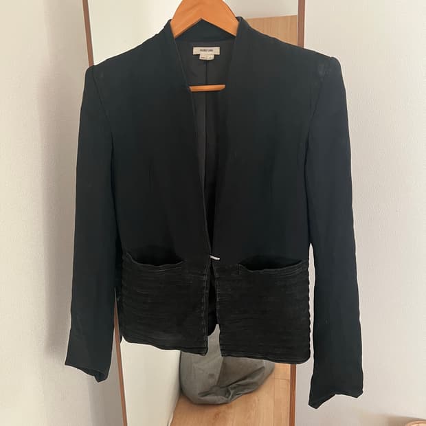 Helmut Lang 블랙 블레이저