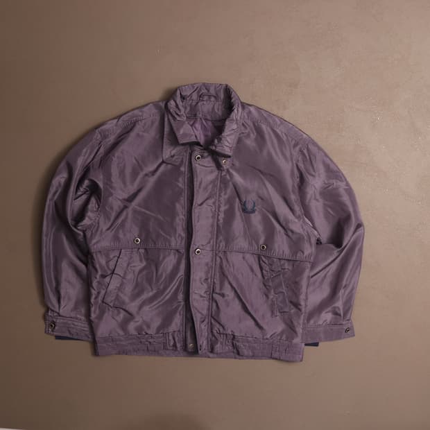 일본빈티지 나일론 블루종 자켓 A1736