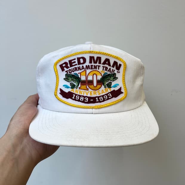 1993 Red Man Bass Fishing Tournament Cap