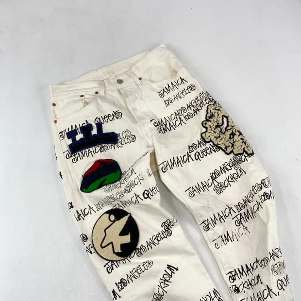 스투시 X 아워레가시 X 데님티어스 TTL 501 데님 진 (29)  -