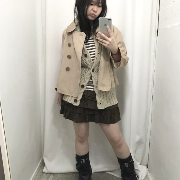 브라운 소녀 코디 세트 🤍