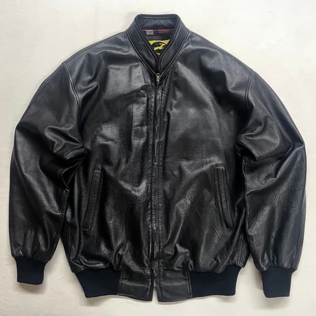 빈티지 레더 자켓