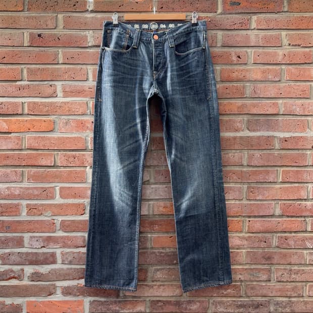 Earnest Sewn 부츠컷 데님 팬츠