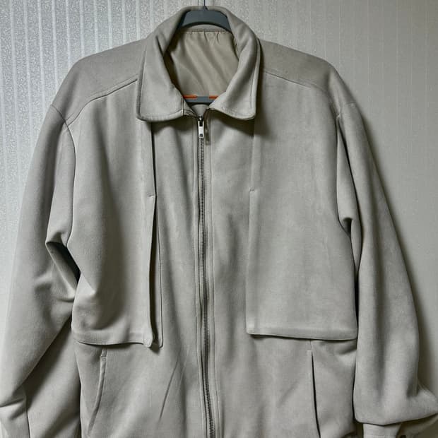 Suede 봄버 자켓
