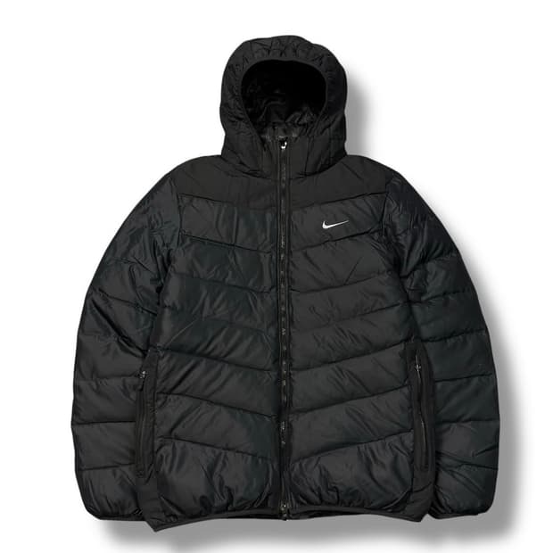 나이키 후드 경량 패딩
