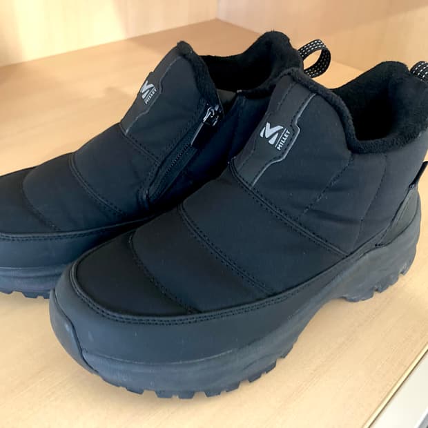 (거의 새것)밀레 방한화 알파카 패딩 신발 225-230