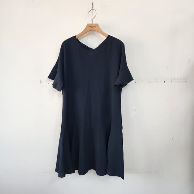 헤지스 블랙 반팔 원피스