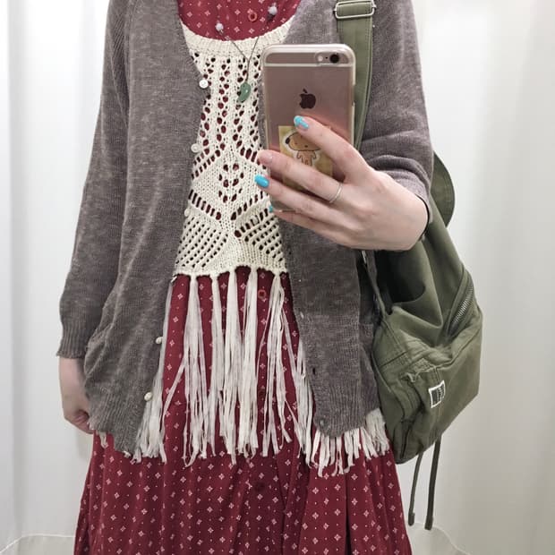 samansa mos2 cookie cardigan