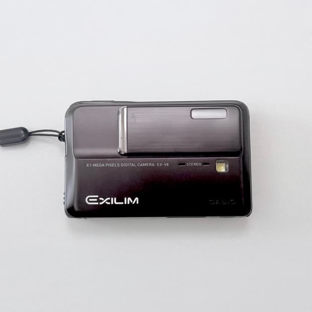 카시오 엑슬림 V8 빈티지 디지털카메라
