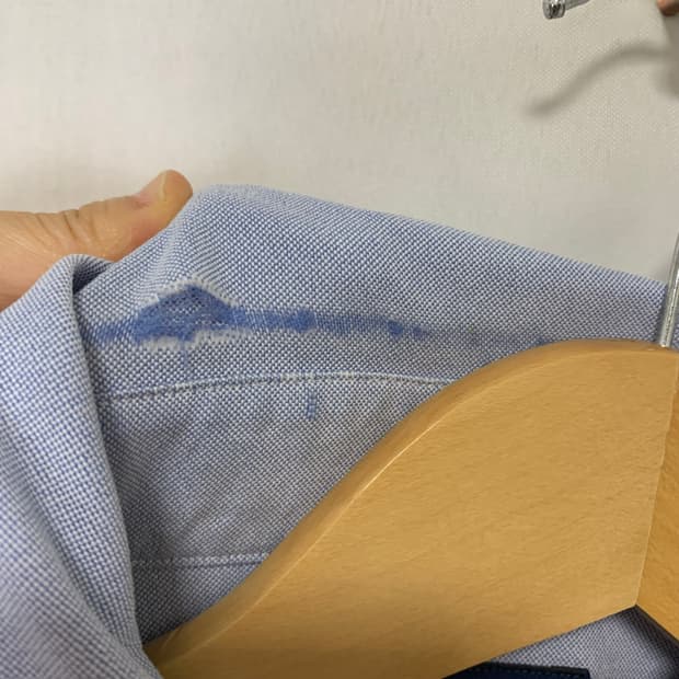 폴로 랄프로렌 옥스포드 슬림핏 코튼 긴팔 셔츠 스카이블루 남성 M