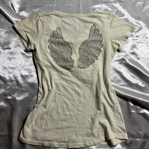 y2k wing cubic t-shirt