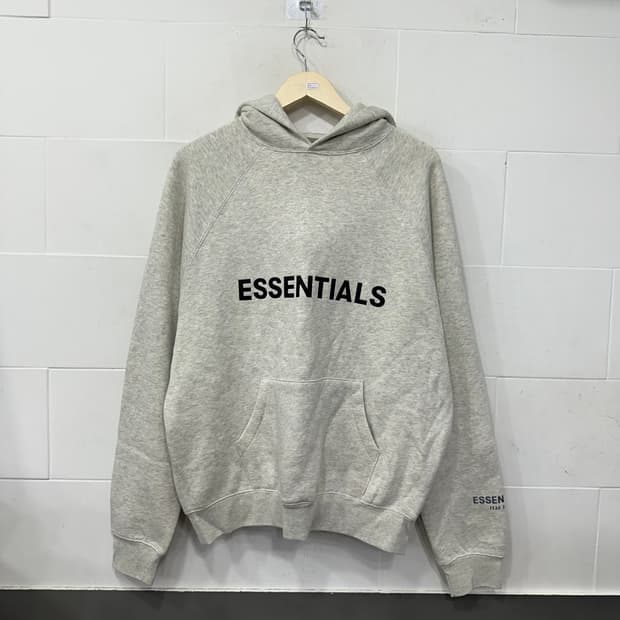 에센셜 후드티