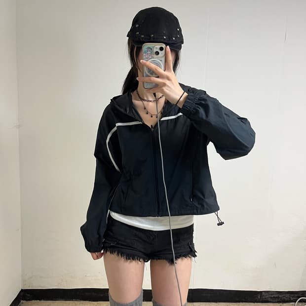  Nike Back Logo Running Windbreaker