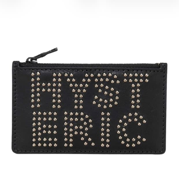 히스테릭 글래머 로고 스터드 프라그먼트 케이스 블랙