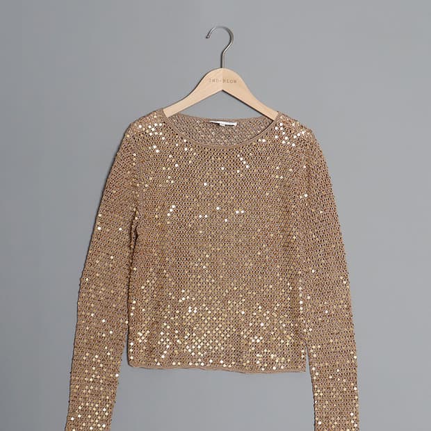 DONNA erre Spangle Net L/S