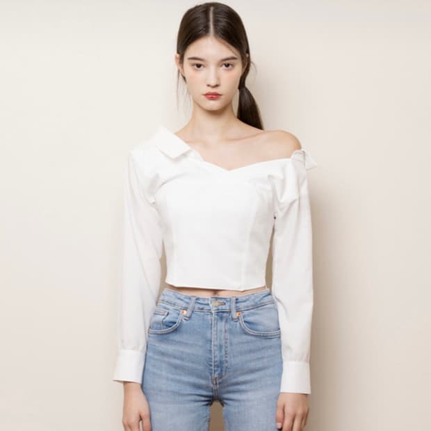 [새상품] 낫유어로즈 블라우스