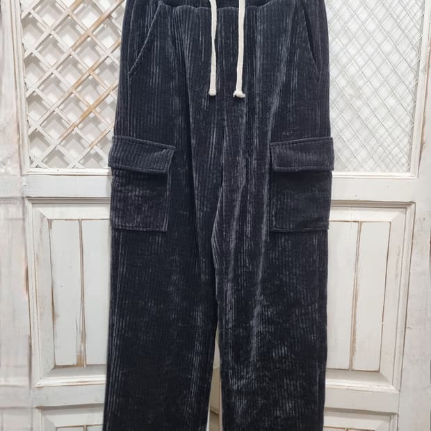 코듀로이 밴딩 카고팬츠 (C886