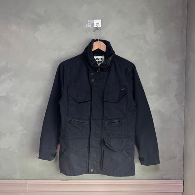 리바이스 필드자켓 네이비