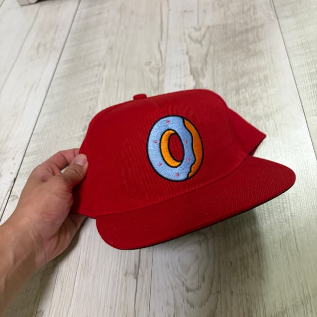 [OS] 오드퓨처 도넛캡 레드 GOLFWANG