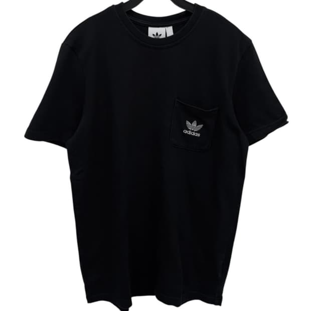 아디다스 백로고 반팔티