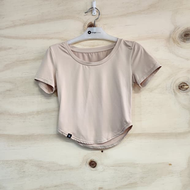 1201) 젝시믹스 크롭 반팔티