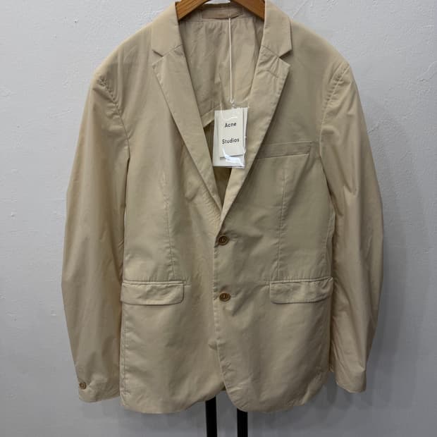 정품) 아크네스튜디오 베이지색 블레이저 자켓 50