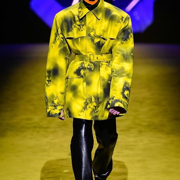 프라다 나파가죽 팬츠 (S)