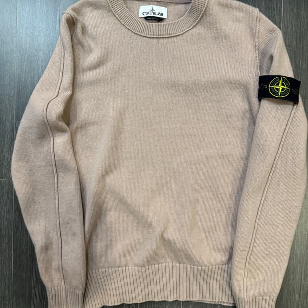 스톤아일랜드 크루넥 니트