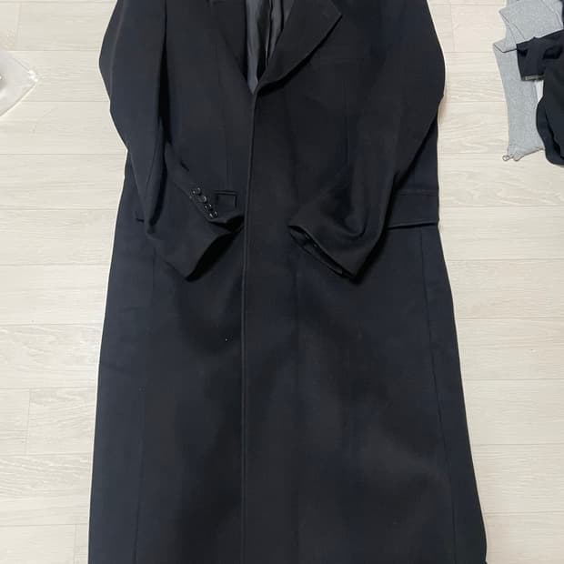 던스트 캐시미어 싱글코트 L 블랙 급처