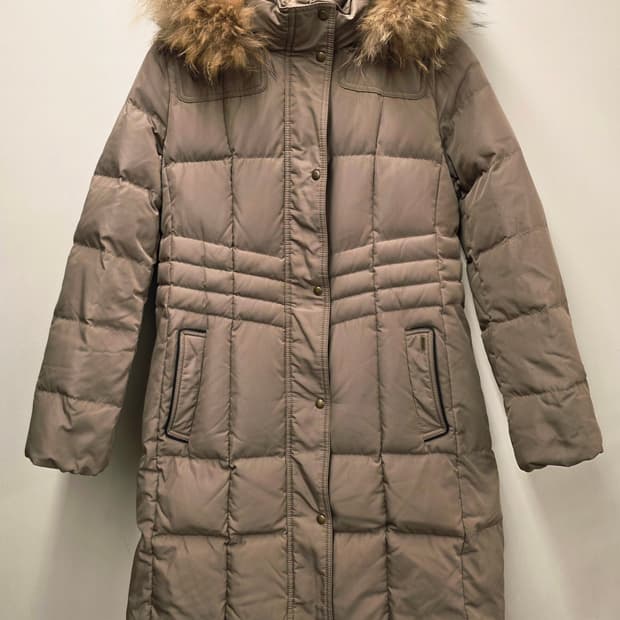 헤지스 여성 구스다운 롱패딩. 싸이즈 90
