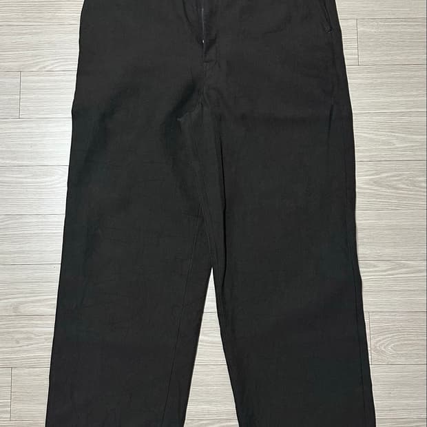 2size)아프레쎄 26aw 빈티지 실크 코튼 워크 팬츠 브라운
