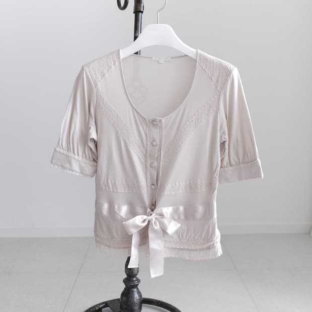 lace half cardigun