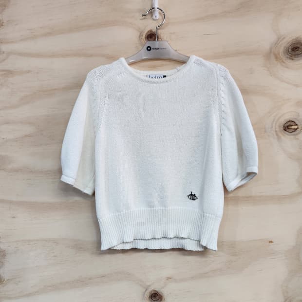 354) heim 반팔 니트