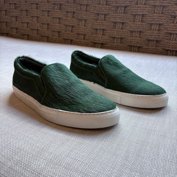 [255] JOSHUA SANDERS 송치 슬립온 스니커즈