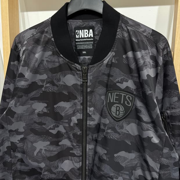 NBA 네츠 카모플라쥬 바람막이
